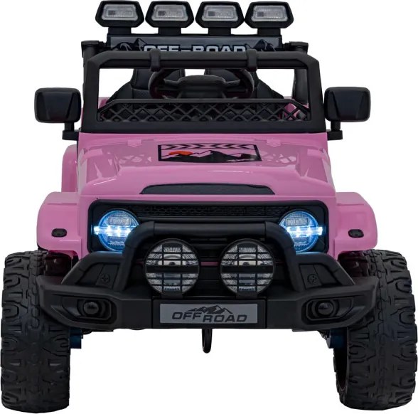 Elektrické autíčko Off-Road CLIMBER ružové