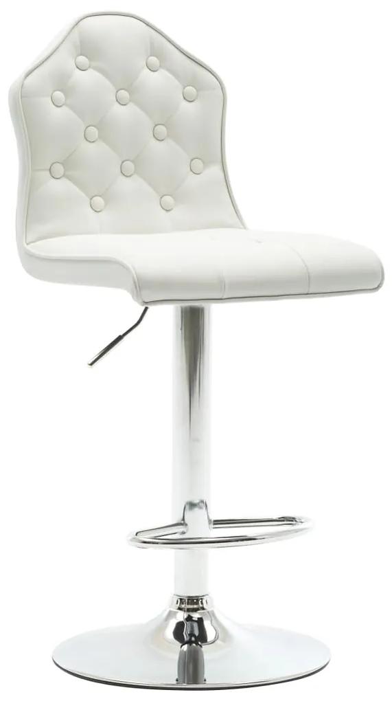 vidaXL Barová stolička, biela, umelá koža | BIANO