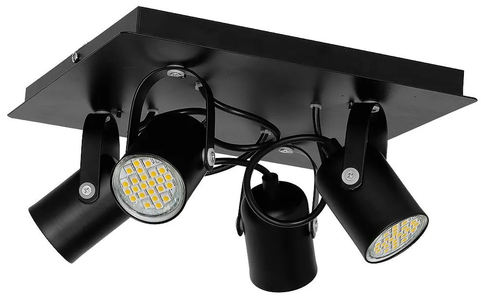 Bodové svietidlo MARK 4xGU10/8W/230V