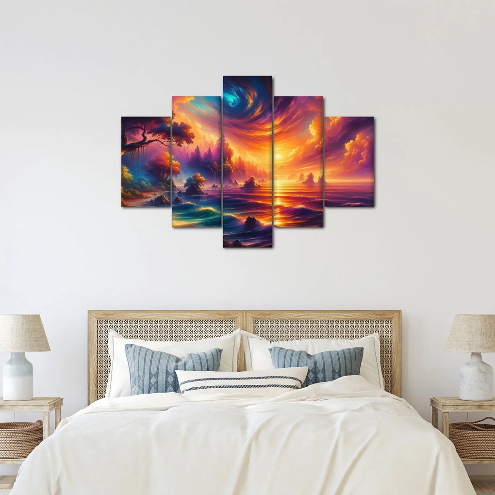 Obraz - Magický svet (150x105 cm)