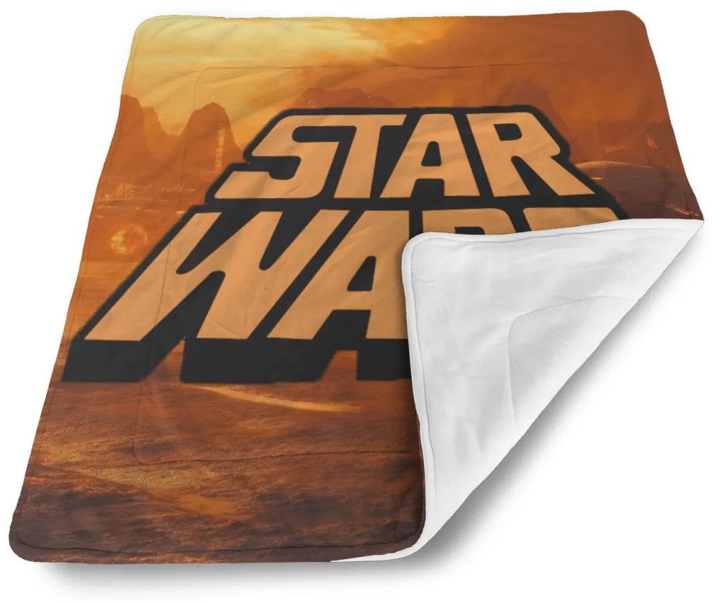 Sablio Deka pre bábätko Star Wars Lávová planéta - 80x100 cm