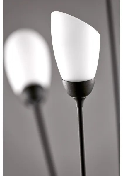 Jupiter 2058 - Stojacia lampa GLORIOSA 9xG9/14W/230V čierna