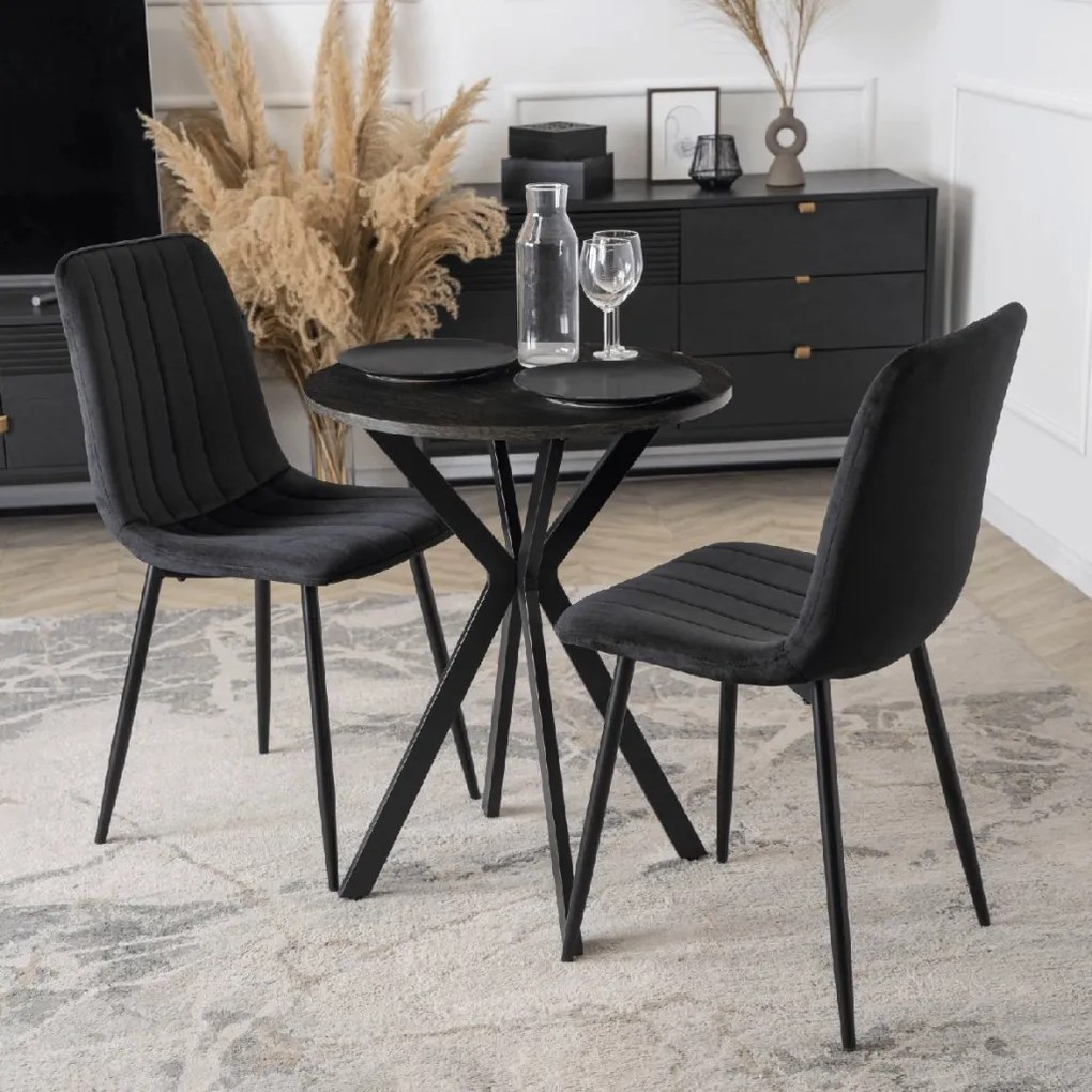 PROXIMA.store - Jedálenský stôl LAUREN FARBA: biela, FARBA NÔH: orech