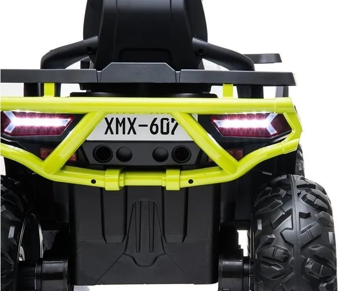 LEAN CARS Elektrická štvorkolka XMX607 LED biela