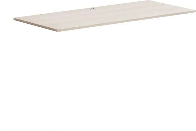 Samostatná pracovná doska BLOCK, 1600 x 800 x 25 mm, dub prírodný