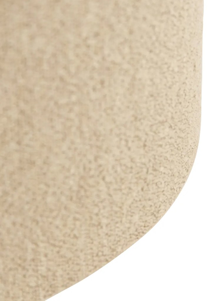 Tienidlo na lampu Boucle taupe 50/50/25