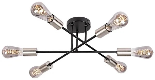 Rabalux 71026 - Prisadený luster BRANWEN 6xE27/25W/230V