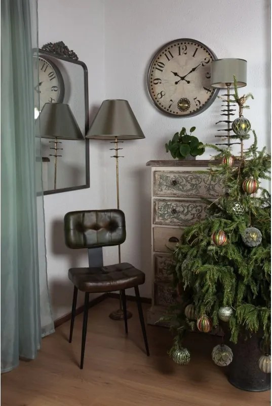 Drevená komoda so zásuvkami a ornamenty - 85 * 36 * 120 cm