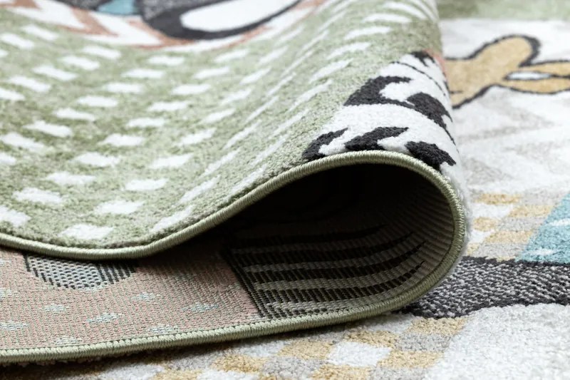Detský kusový koberec Fun Pets multi, 80x150, viacfarebná, detská izba, Dywany Łuszczów