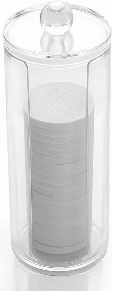 Orion Organizér / Zásobník na vatové / odličovacie tampóny, akrylový BULB