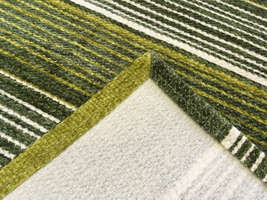 Oriental Weavers, PRE ZVIERATÁ: Prateľný Laos 140/999X, 55x85, zelená, chodba / predsieň