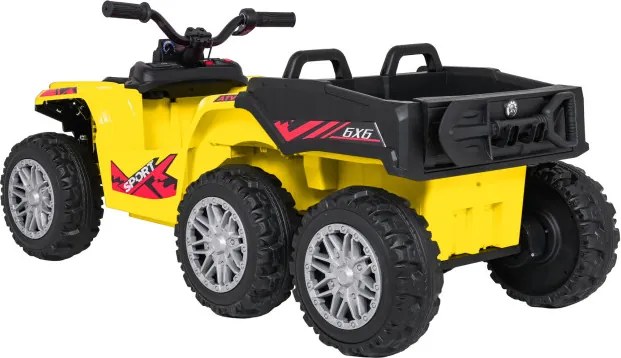Elektrická štvorkolka Quad Sport TX 4 × 4 žltá