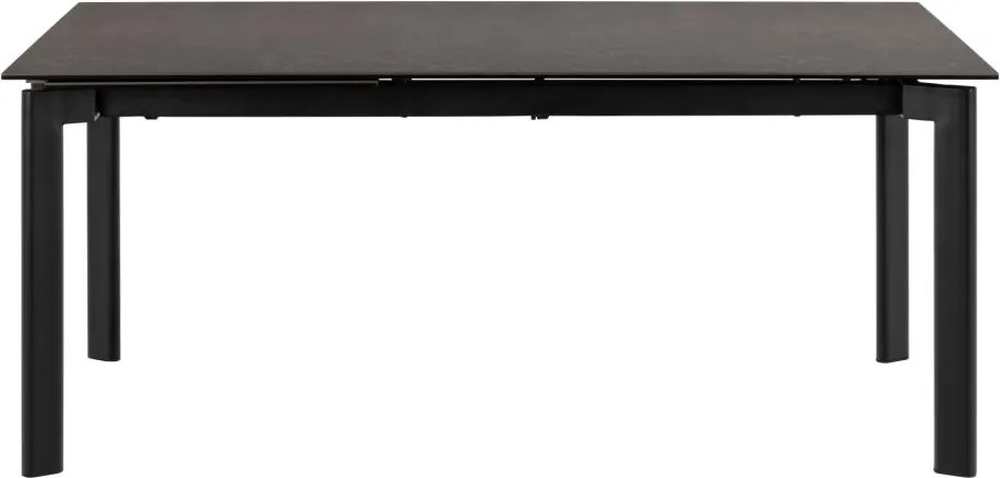 Rozkladací jedálenský stôl Palermo 180/240 cm čierny