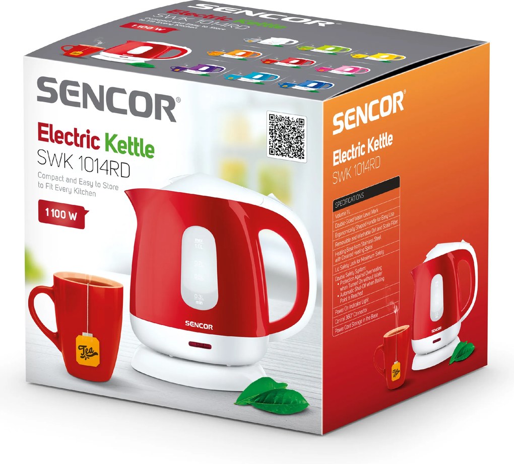 Rýchlovarná kanvica SENCOR SWK 1014RD