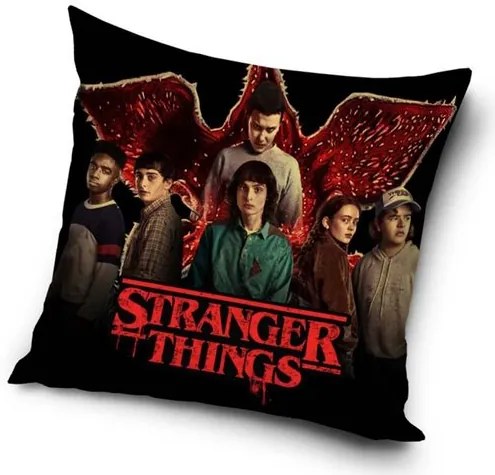 Carbotex Obliečka na vankúšik Stranger Things Demogorgon, 40 x 40 cm