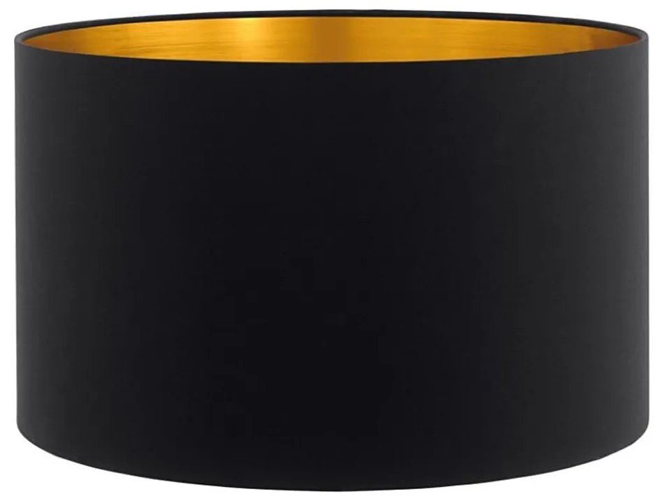 Eglo 32486 - Univerzálne tienidlo TUNJA E27 priemer 38 cm čierna/medená