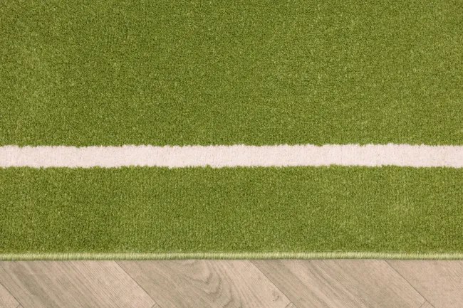 Koberec CLARA KIDS 02922A Ihrisko zelený / krémový