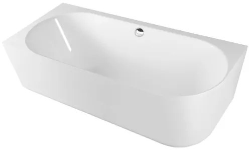 Polysan Sussi voľne stojaca vaňa 160x70 cm liaty mramor ľavá 90191L