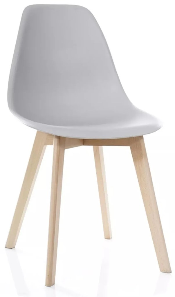 Jídelní židle Moris šedá/buk