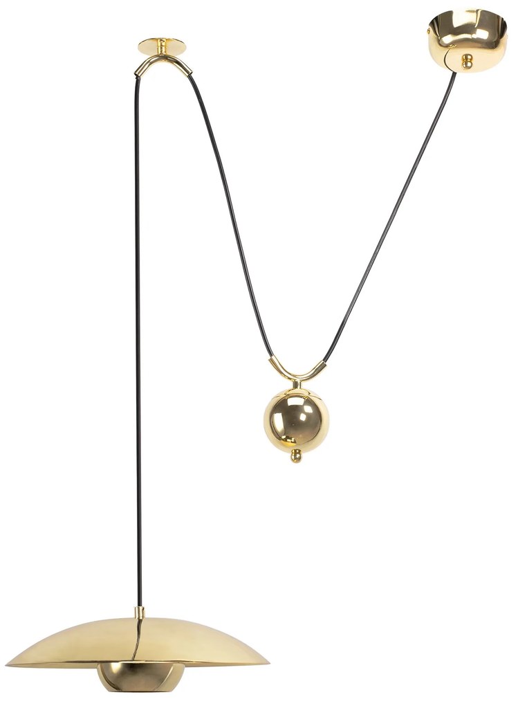 Toolight Toolight, stropné svietidlo 1xG9 APP1451-1CP, zlatá lesklá, OSW-03903