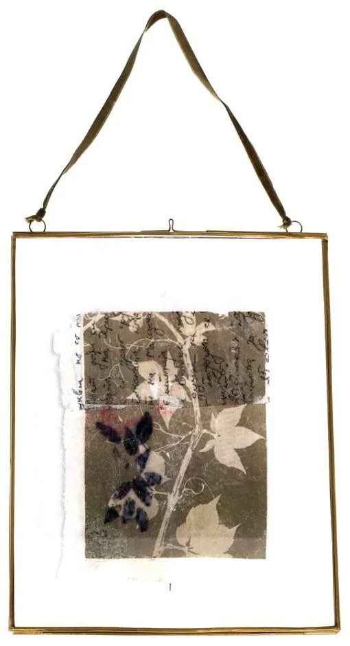 Kovový stojací rámček v zlatej farbe 20x37,5 cm – Rex London