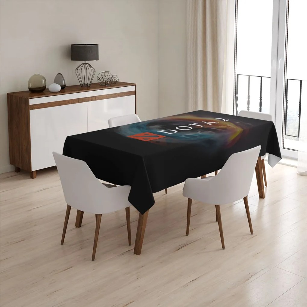 Sablio Obrus DOTA2 Abstract - 130x130 cm