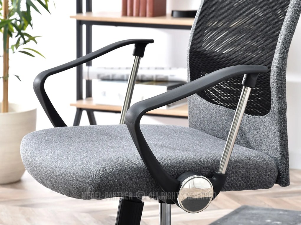 Kreslo Kuba (sivá + čierna). Akcia -20%. Vlastná spoľahlivá doprava až k Vám domov. 1109946