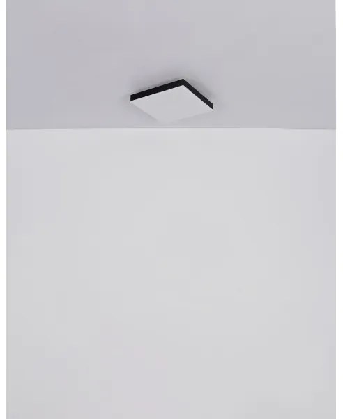 Globo 41594D1 - LED Stropné svietidlo DORO LED/18W/230V 30x30 cm čierna