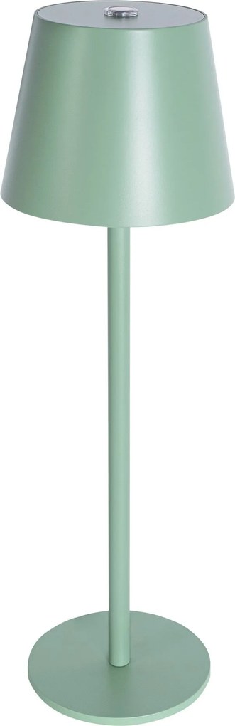 Toolight Toolight, dotyková LED nočná stolná lampa 5W, 3 farby svetla, USB napájanie, APP1368-T GREEN, svetlá zelená, OSW-08630