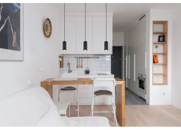 Globo 57911HBW - Luster na lanku ROBBY 1xGU10/35W/230V čierna/hnedá