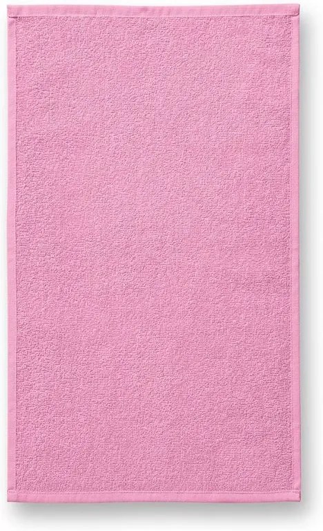 MALFINI Uterák Terry Hand Towel - Ružová | 30 x 50 cm
