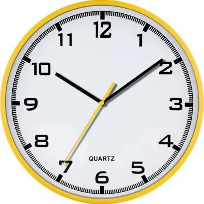 Nástenné hodiny MPM, 2479.10 - žltá, 30cm