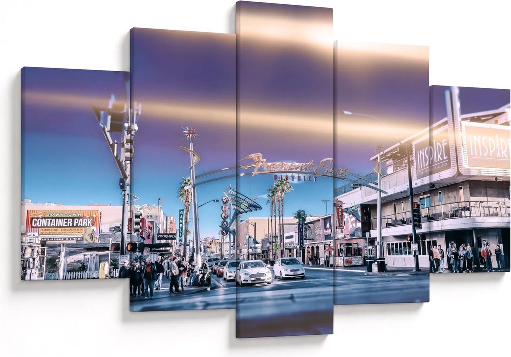 Obraz ulice v Las Vegas (150x105 cm)