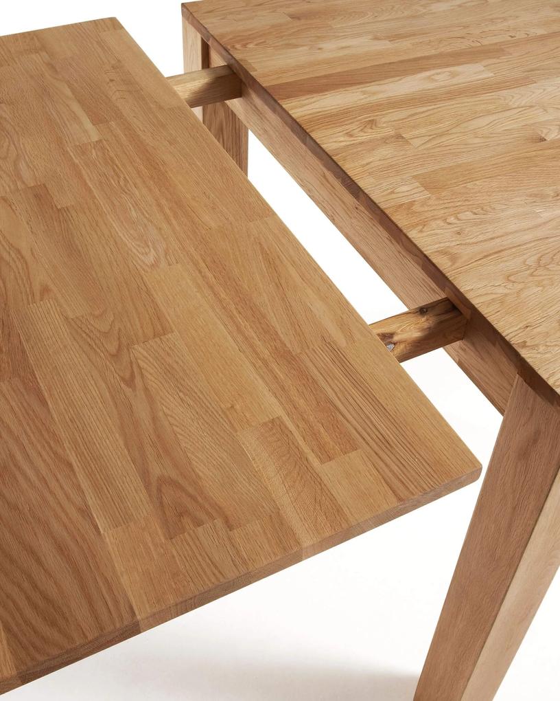 Rozkladací stôl indra 120 (200) x 75 cm dub MUZZA