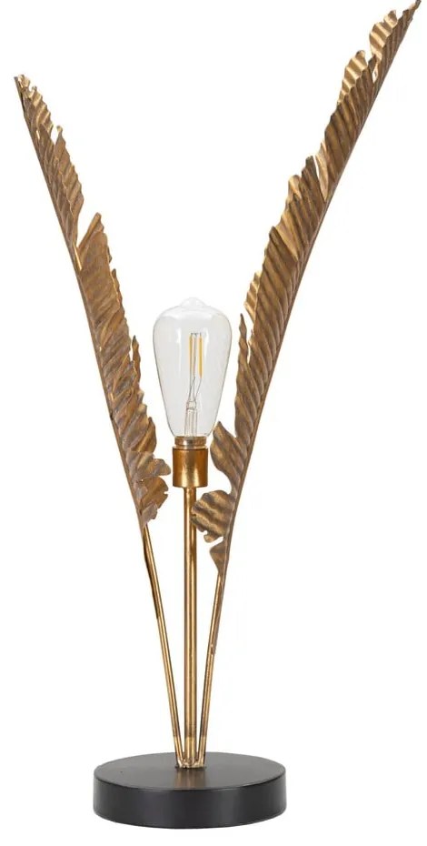 Stolová lampa v zlatej farbe (výška 65 cm) Palm – Mauro Ferretti