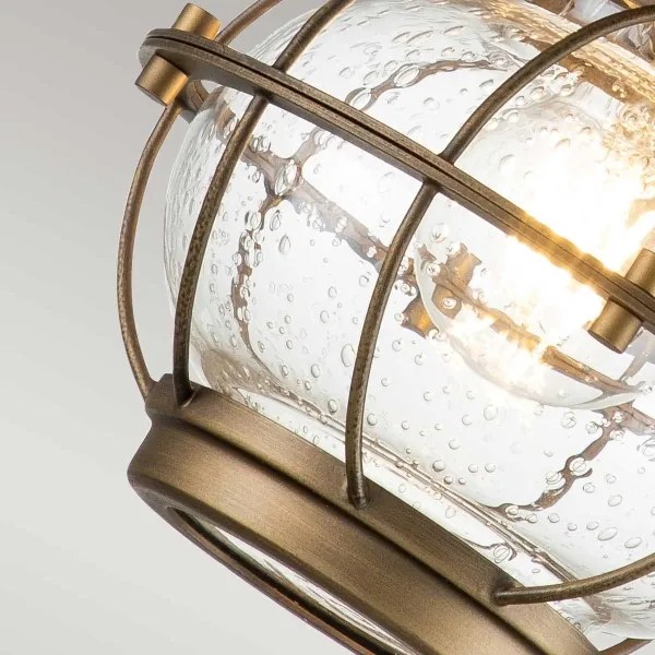 Kichler KL-BRIDGEPOINT-S-NBR - Vonkajšie svietidlo BRIDGEPOINT 1xE27/60W/230V IP44