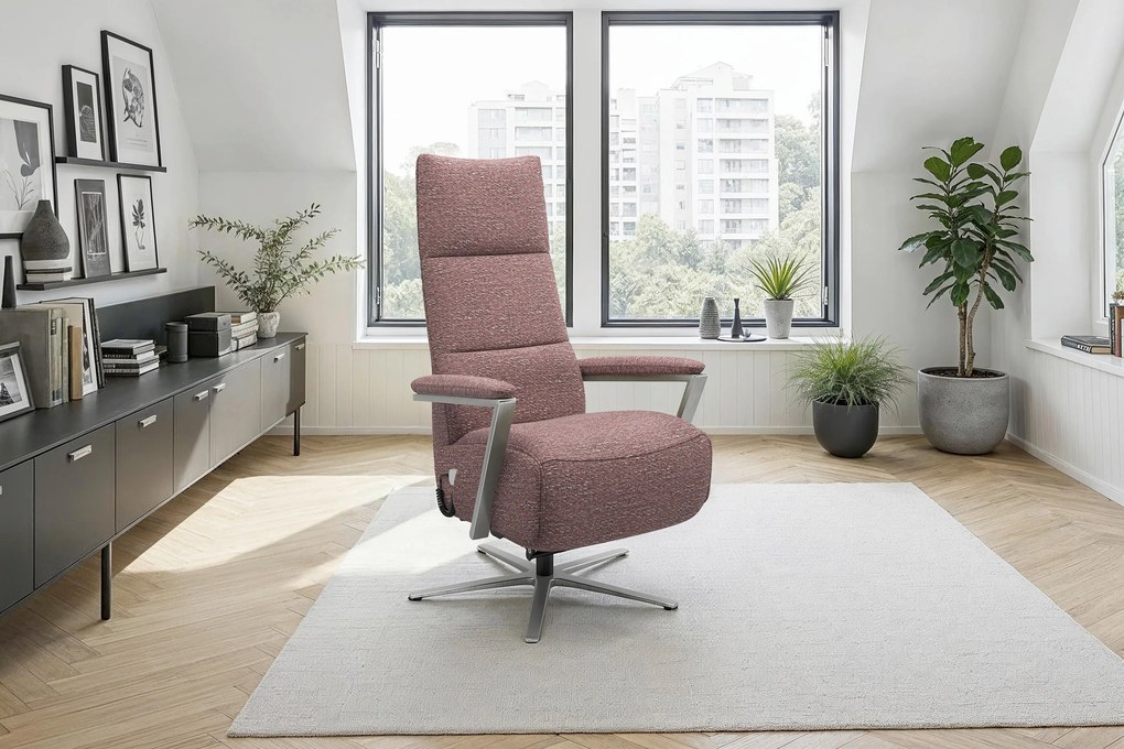 XXXLutz RELAXAČNÉ KRESLO, textil, baklažánová Sit & More - Online Only obývacie izby - 00014402872T