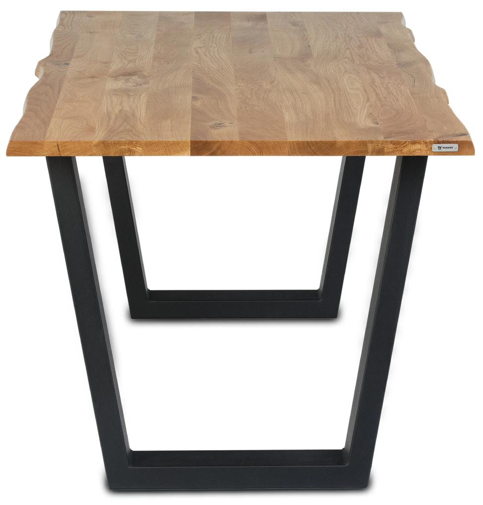 Wooded Jedálenský stôl Austin z masívu DUB 190x90x76cm