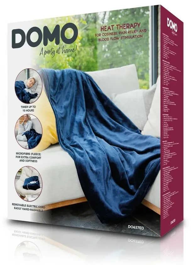 DOMO DO637ED vyhrievaná deka na prikrytie
