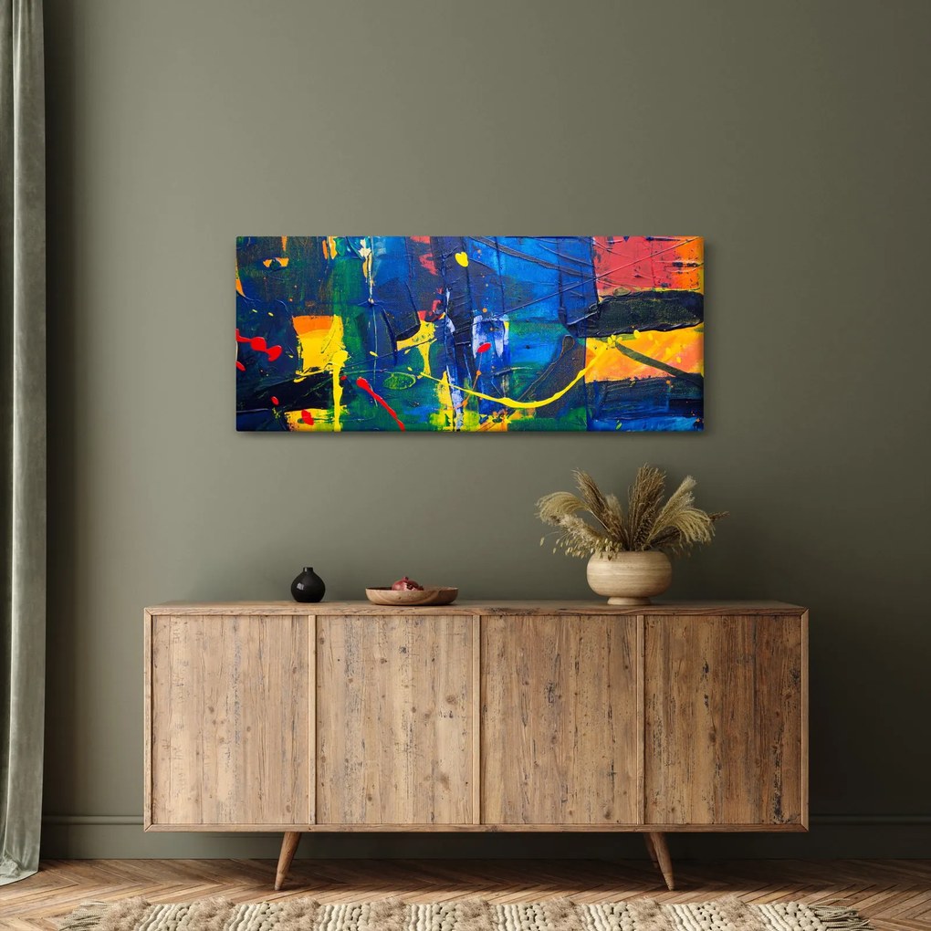 Obraz - Abstrakcia (120x50 cm)