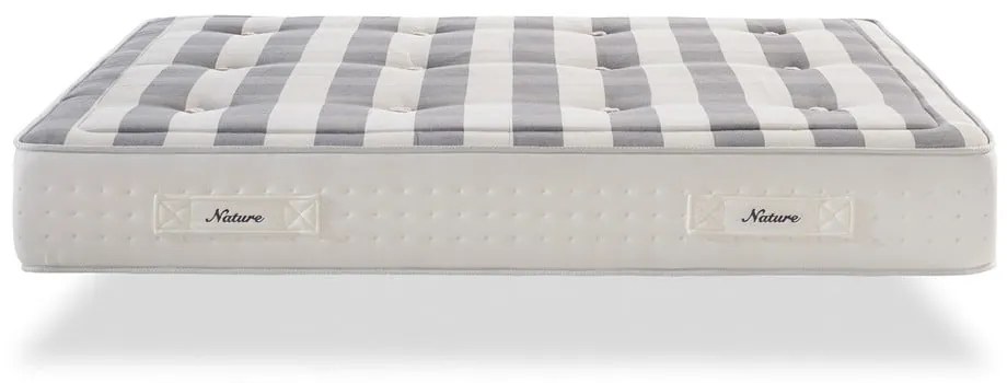 Stredne tvrdý pružinový termoregulačný matrac 200x200 cm Grand Spring Nature – Moonia