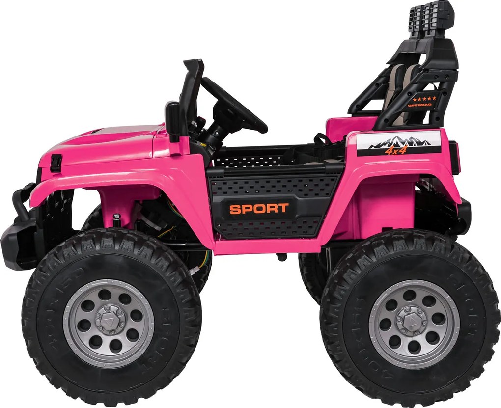 Ramiz Extrémne športové vozidlo 4x4 Variabilná veľkosť Ružová