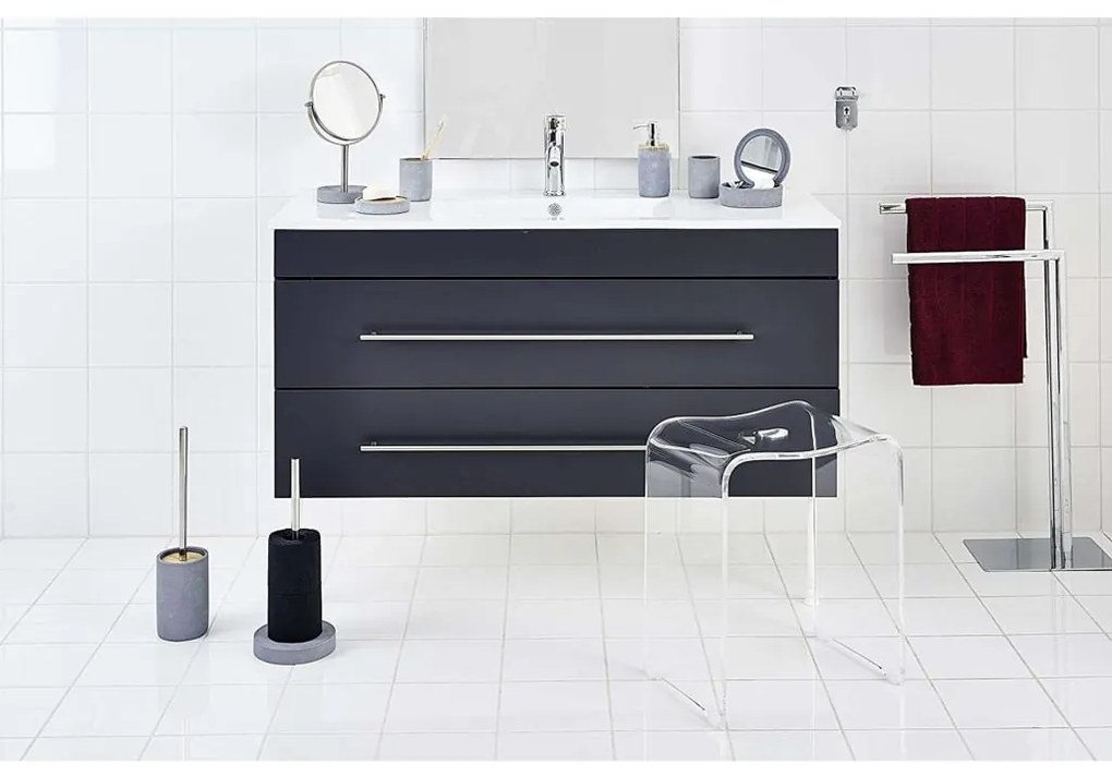 RIDDER Kúpeľňová stolička Trendy priehľadná