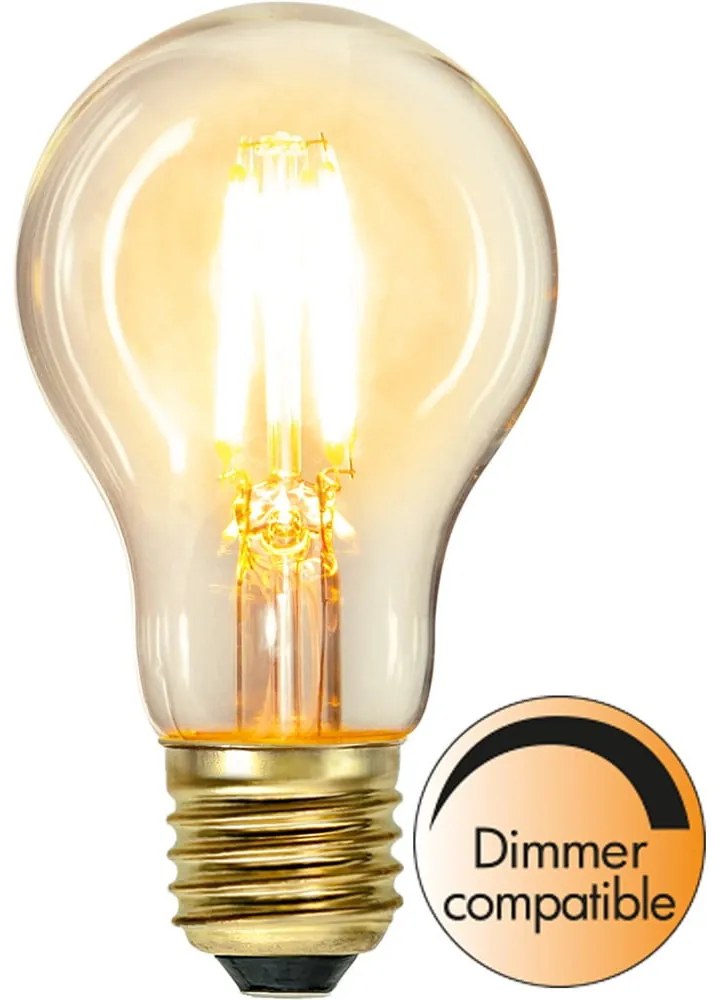Teplá LED/filamentová žiarovka so stmievačom E27, 4 W Soft Glow – Star Trading