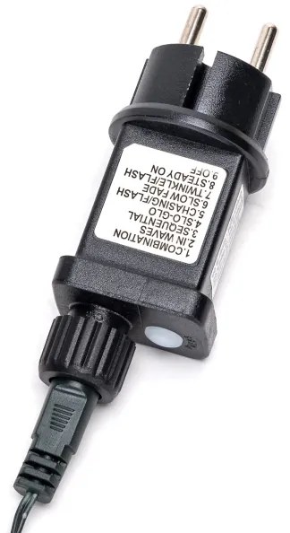 Aigostar - LED vonkajší dekoratívny svetelný reťazec 20xLED/13m IP44 studená biela