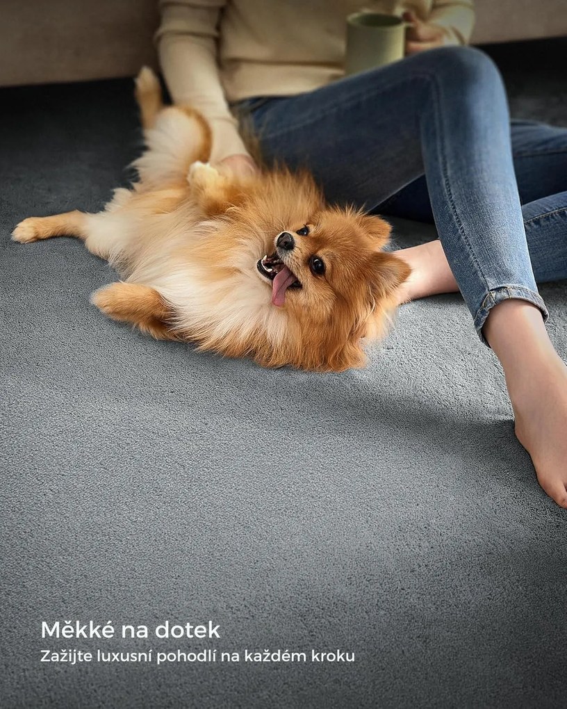 Koberec DARVIN 200x290 cm šedý