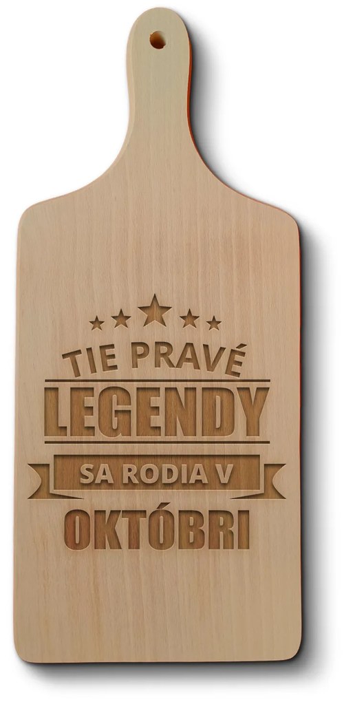 Sablio Doštička Tie pravé legendy sa rodia v októbri