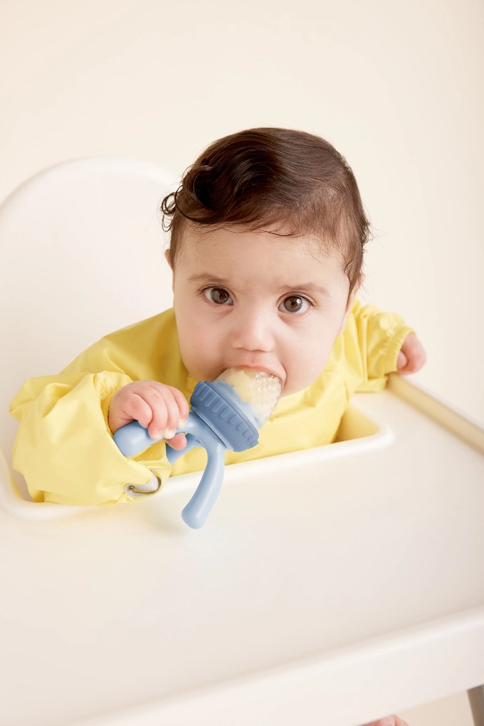 Kŕmiaci cumlík a hryzadielko - svetlomodré