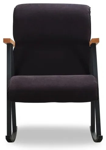 Hojdacie kreslo LUNI čierne