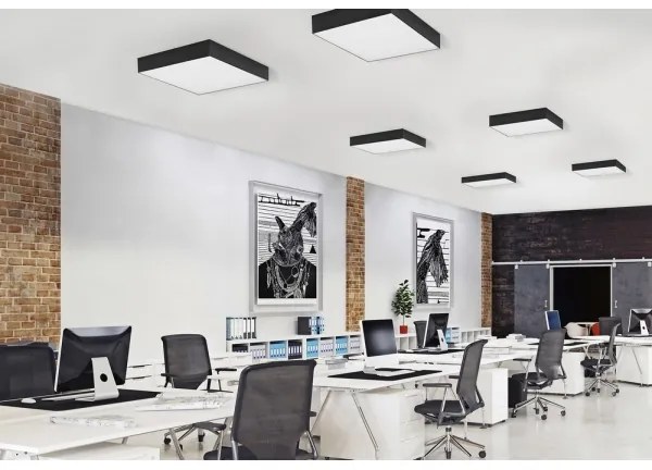 Azzardo AZ2275 - LED Stropné svietidlo MONZA SQUARE 1xLED/50W/230V